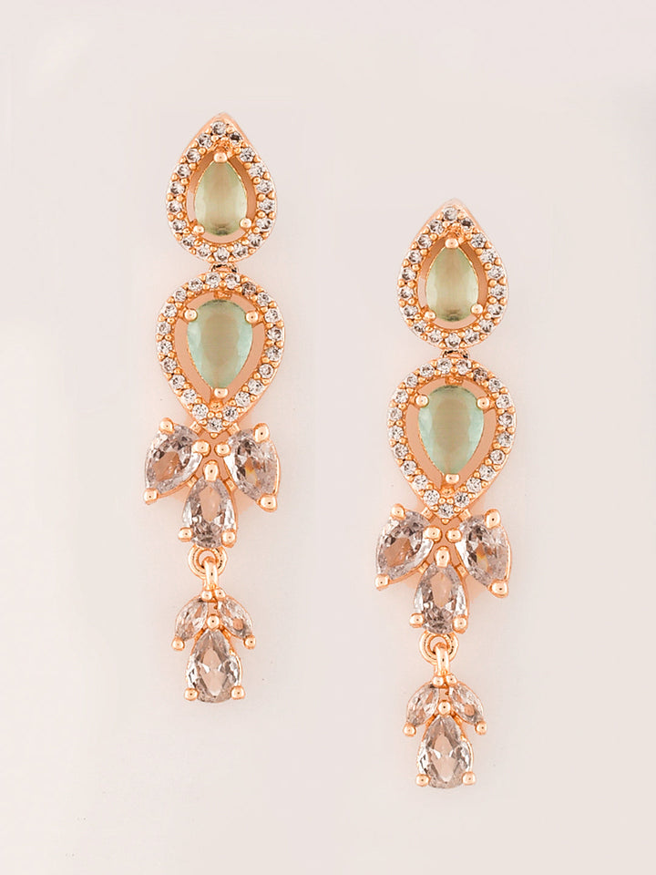 Designer AD Diamond Necklace Set