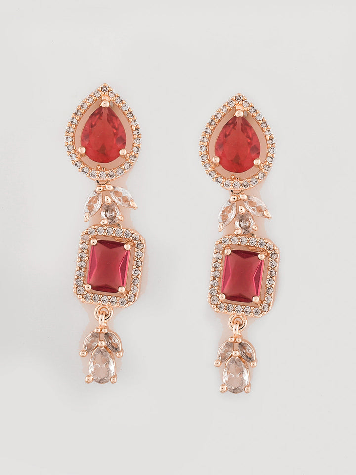 Designer AD Diamond Necklace Set