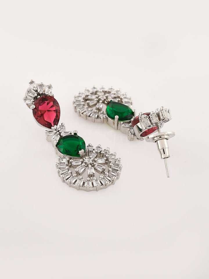 Designer AD Diamond Necklace Set