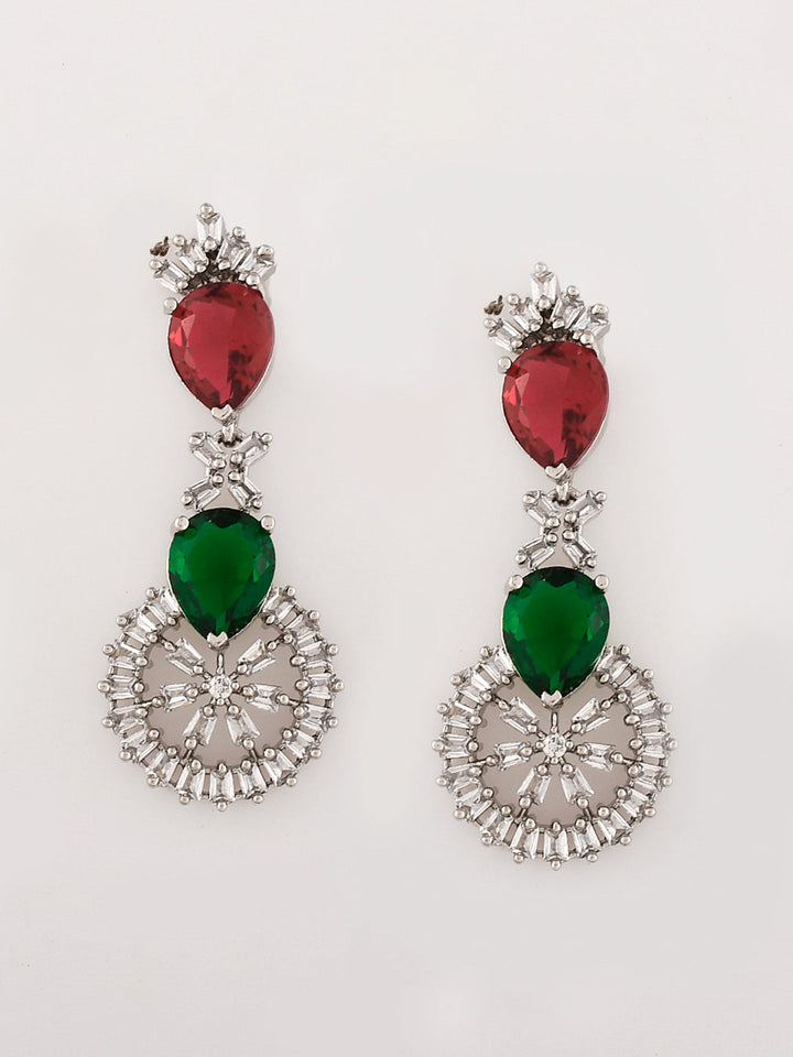 Designer AD Diamond Necklace Set
