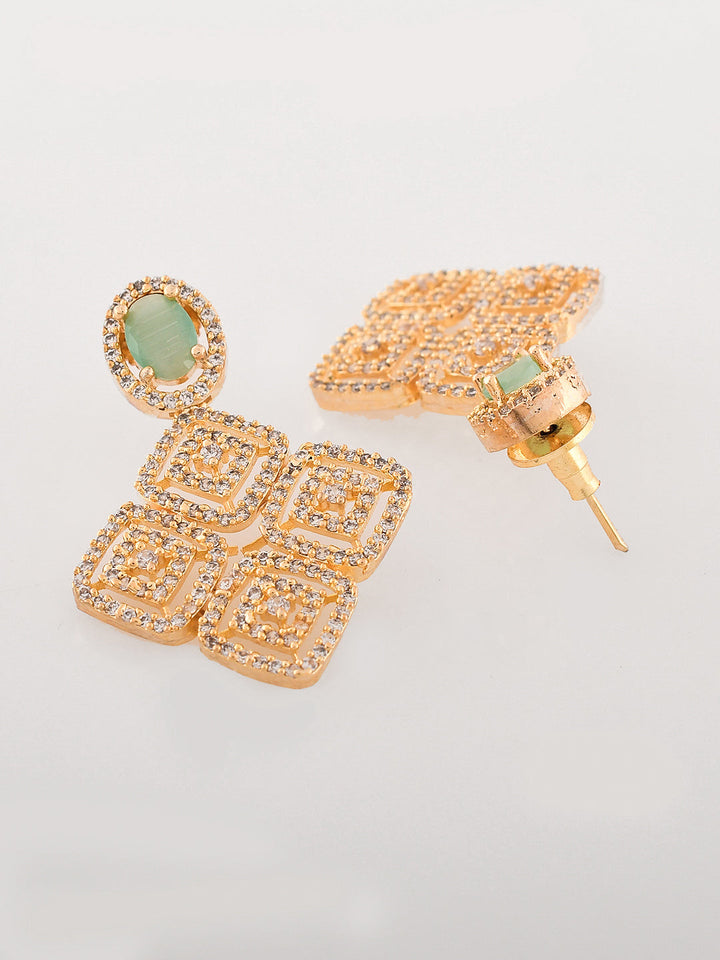 Designer AD Diamond Necklace Set