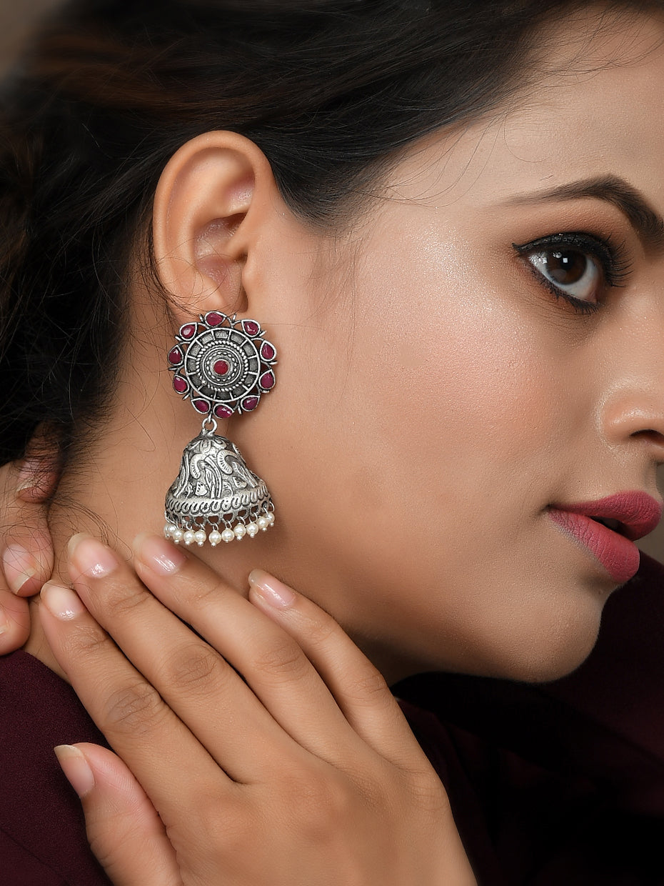 Dastoor Oxodise Jhumki Style Earring
