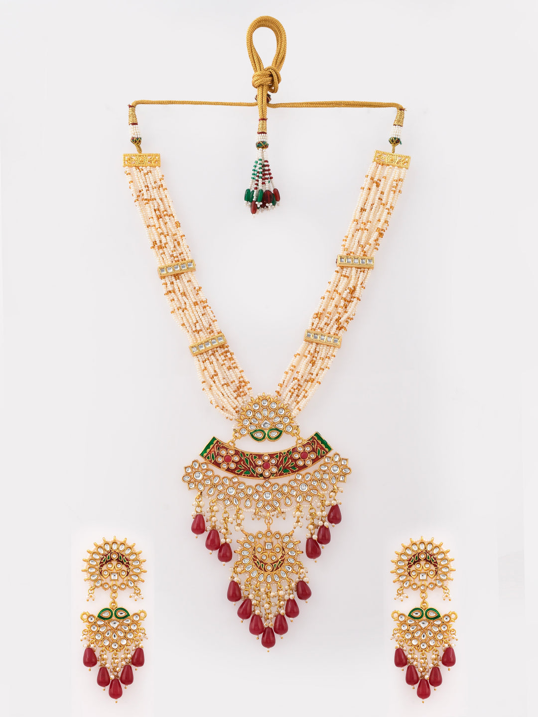 Polished Polki Harmony Necklace