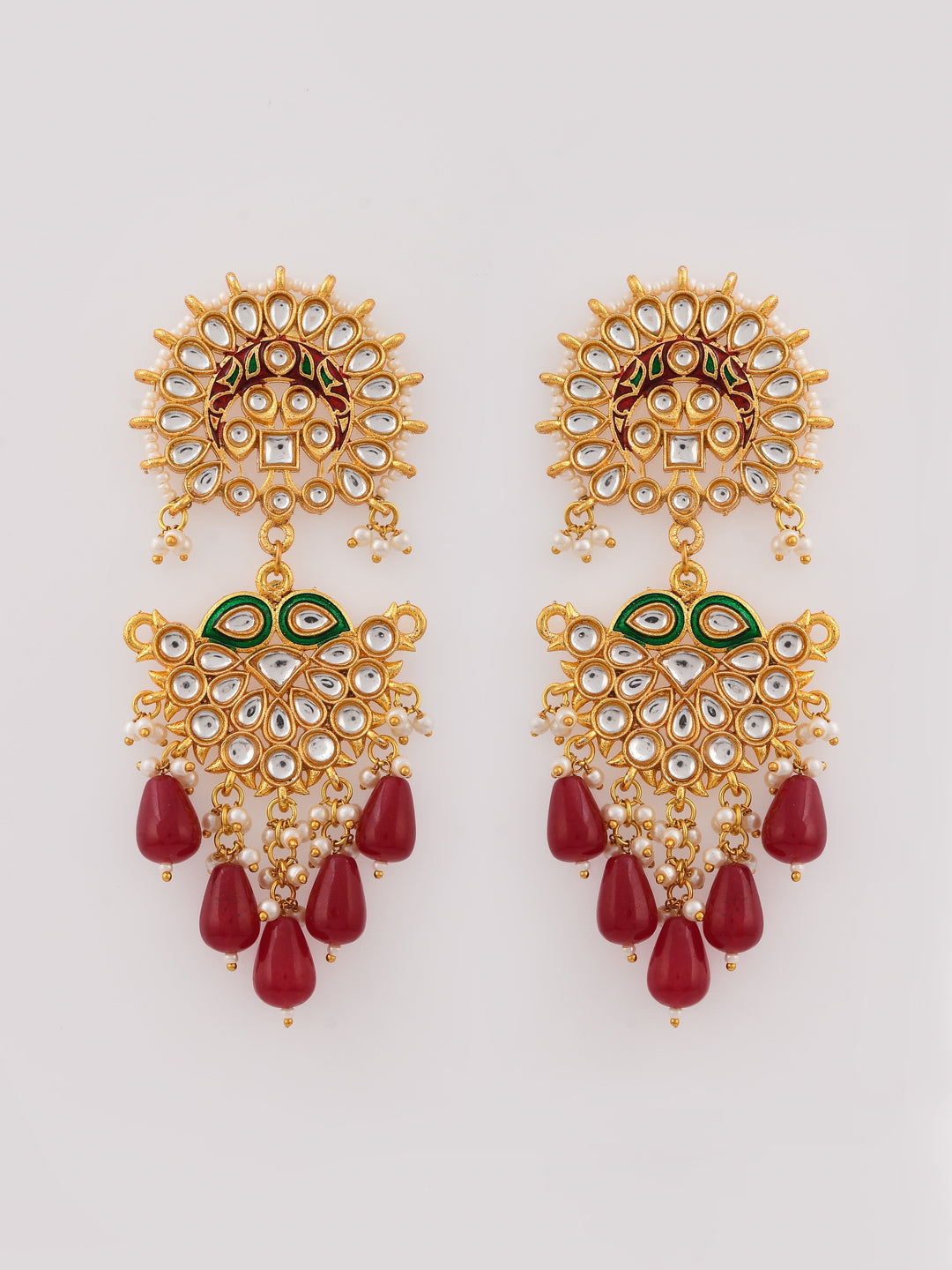 Polished Polki Harmony Necklace