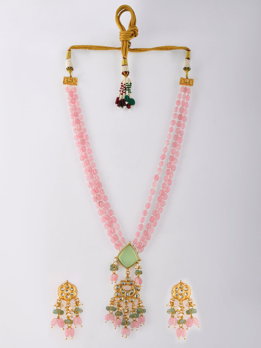 Handcrafted Kundan Dreamweaver Necklace Set