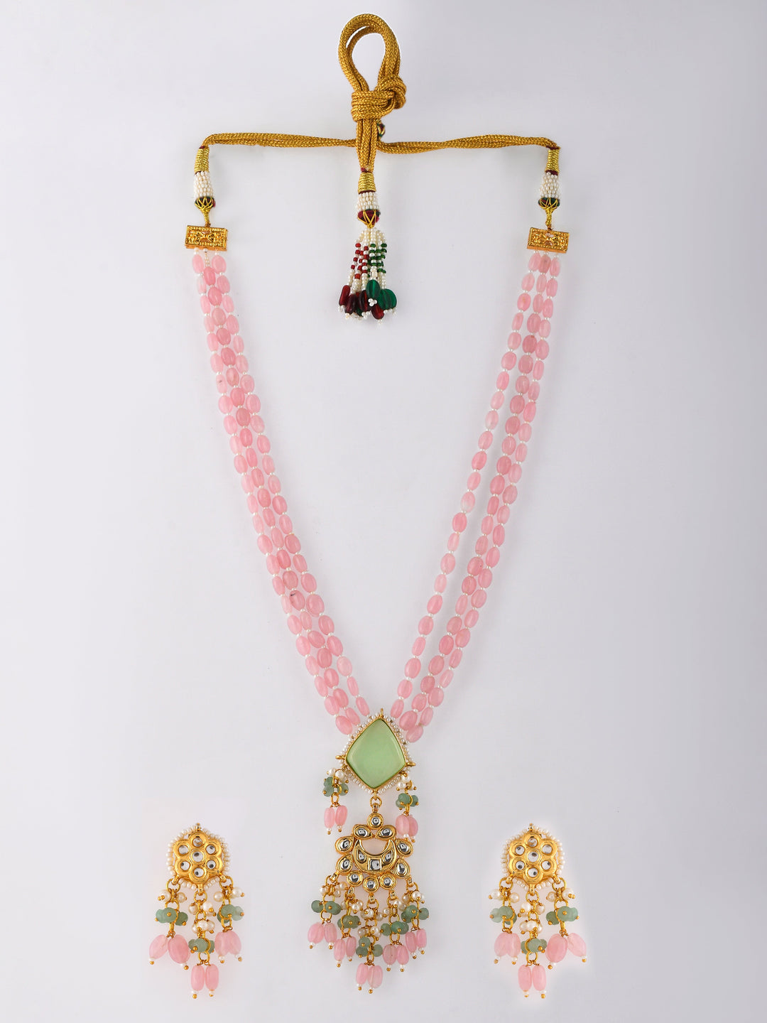 Handcrafted Kundan Dreamweaver Necklace Set