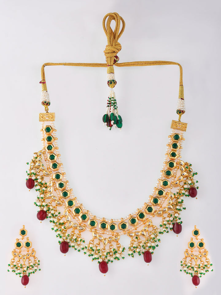 Kundan Imperial Adornment Choker Necklace Set