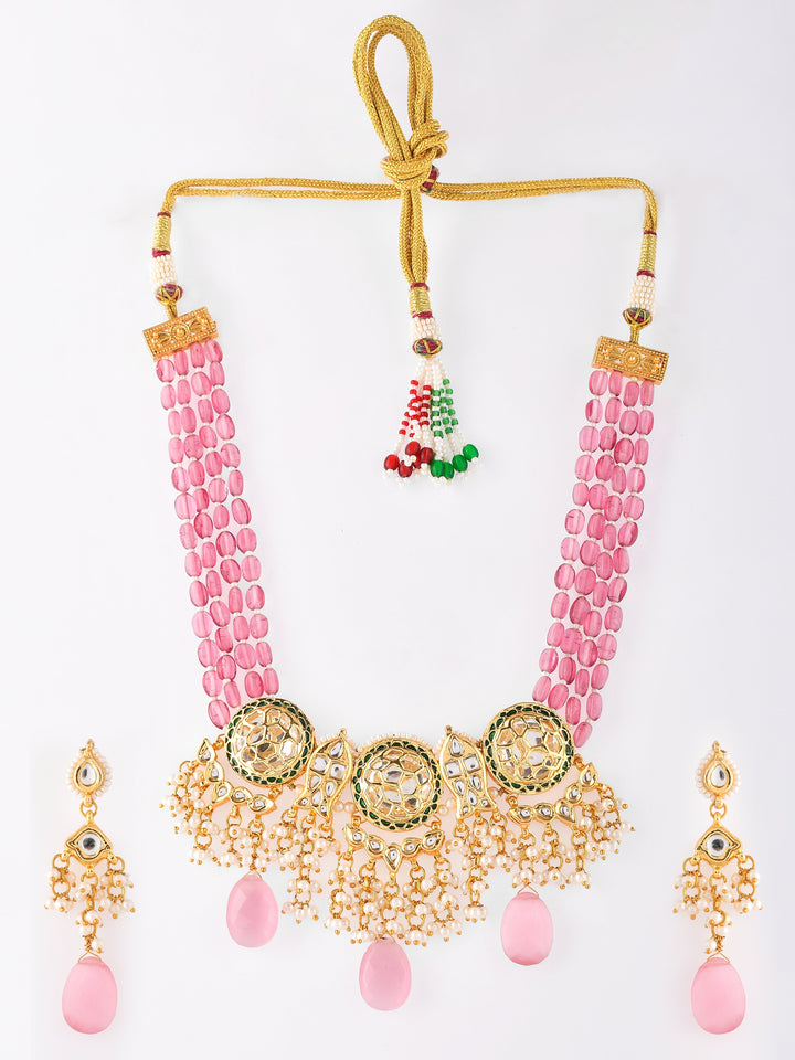 Partywear Kundan Glamour Choker Necklace Set