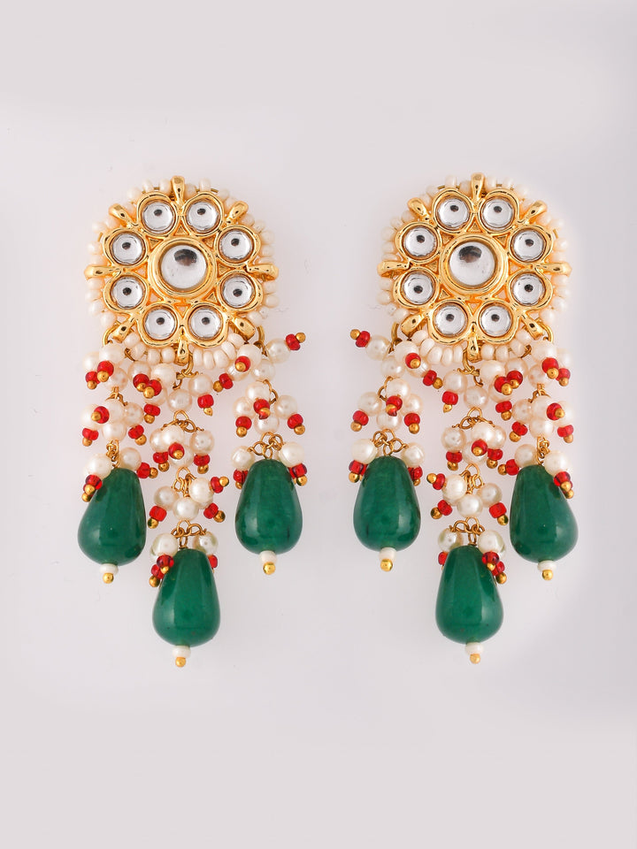Handcrafted Kundan Ethereal Beauty Necklace Set