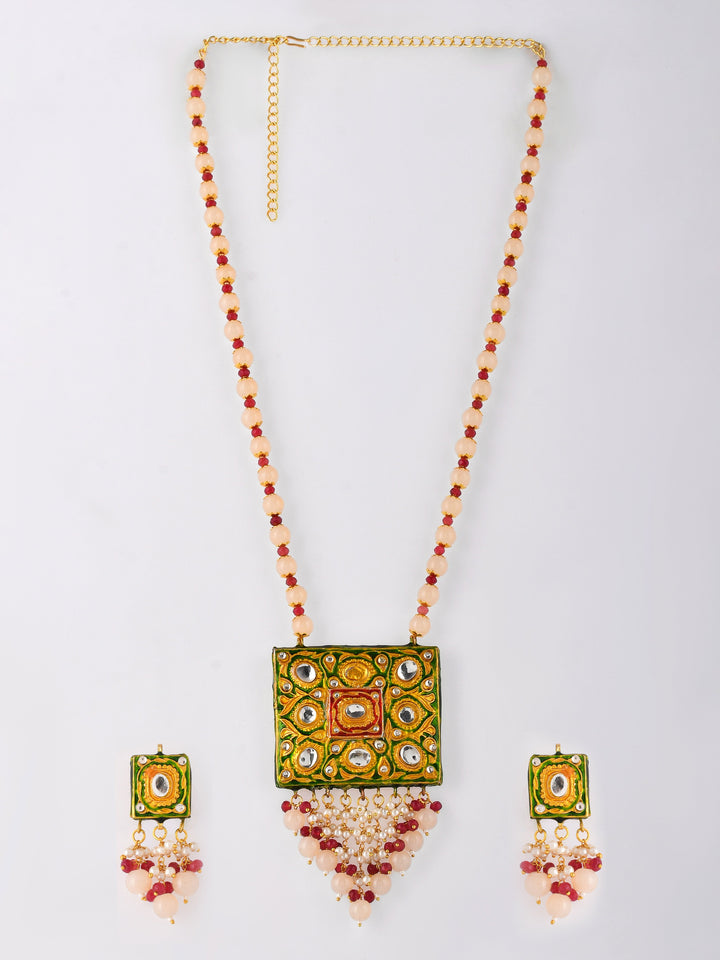 Graceful Meenakari Delight