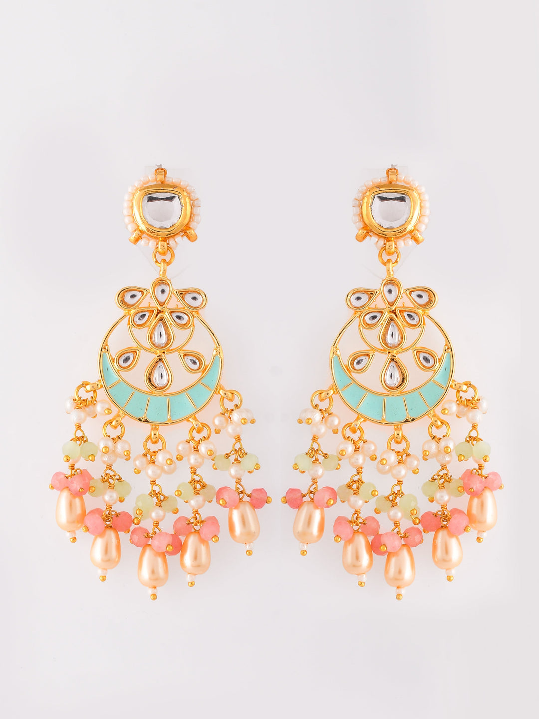 Classic Pearl Kundan Meenakari Perfection