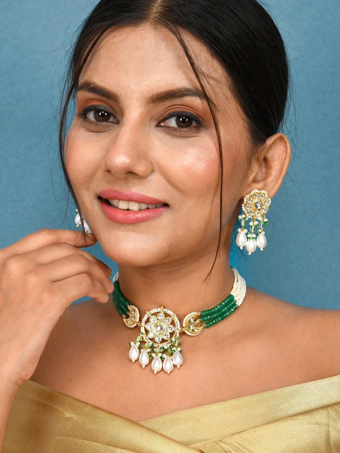 ROYAL RADIANCE KUNDAN NECKLACE