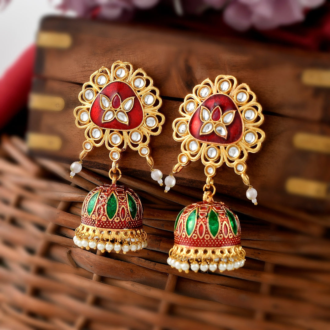 Dastoor Meenakari  Earring