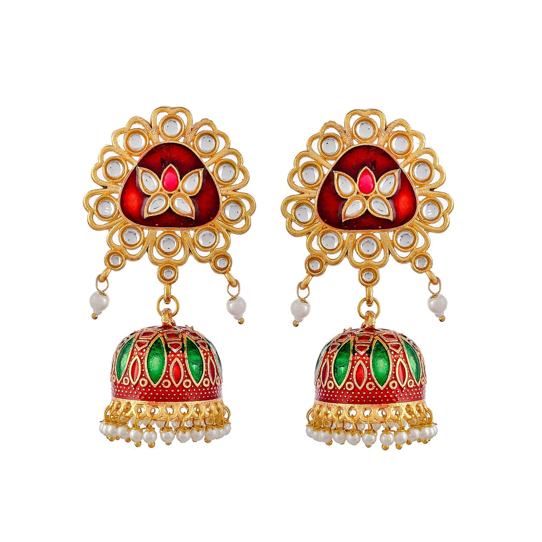 Dastoor Meenakari  Earring