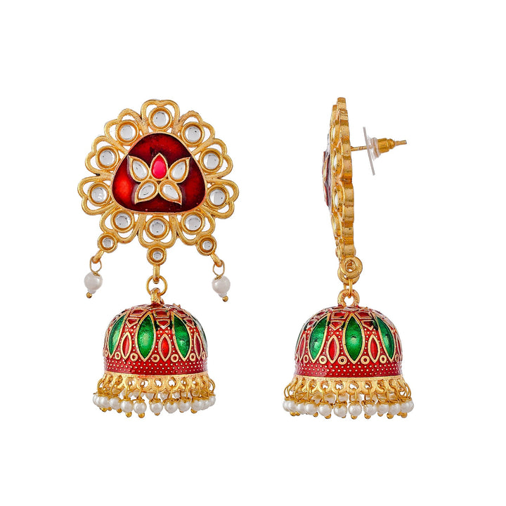Dastoor Meenakari  Earring