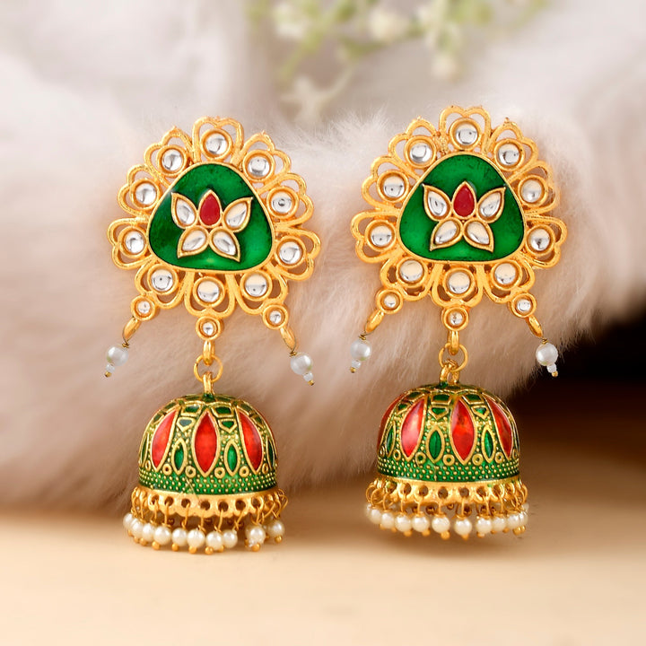 Dastoor Meenakari  Earring