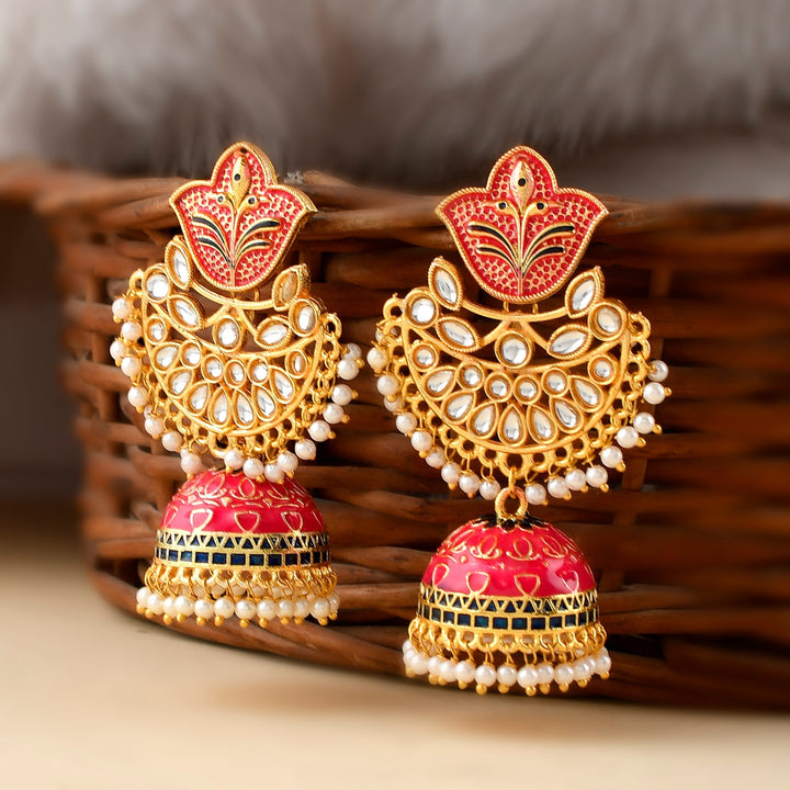 Dastoor Meenakari Exclusive  Earring