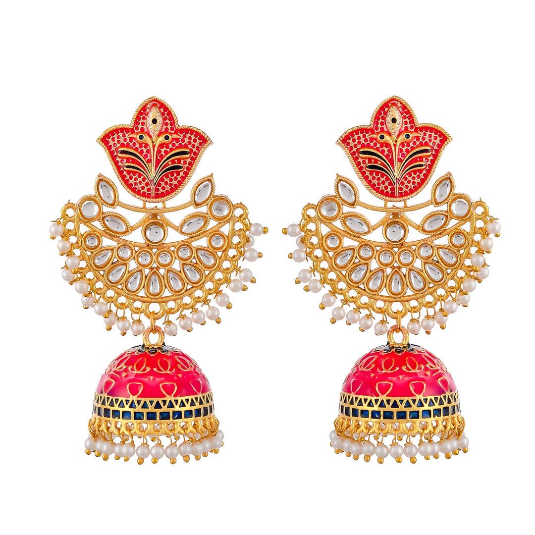Dastoor Meenakari Exclusive  Earring