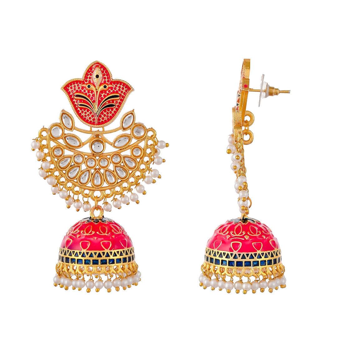 Dastoor Meenakari Exclusive  Earring