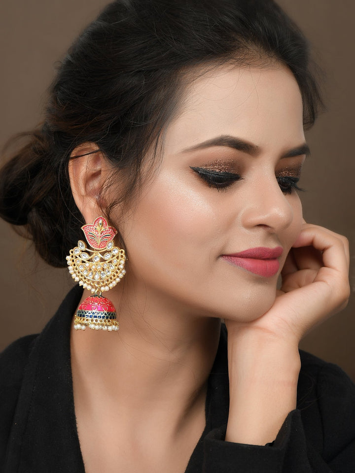 Dastoor Meenakari Exclusive  Earring