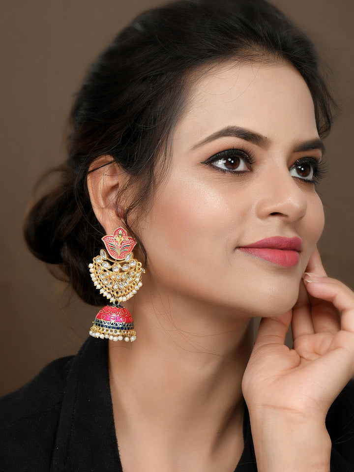 Dastoor Meenakari Exclusive  Earring