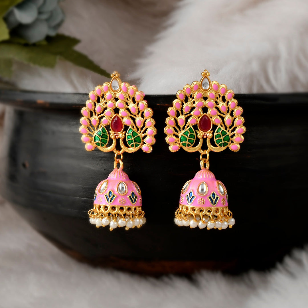 Dastoor Peacock Style Earring