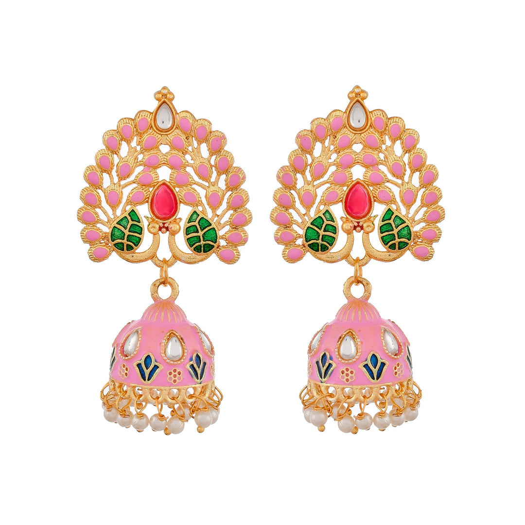Dastoor Peacock Style Earring