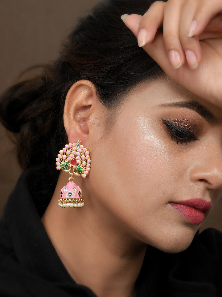 Dastoor Peacock Style Earring