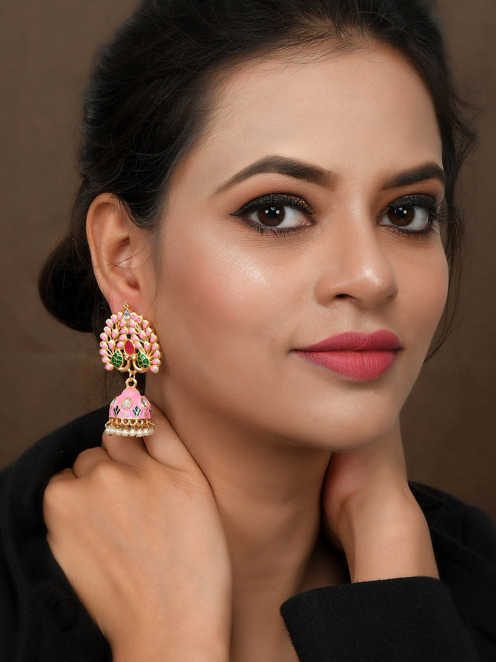 Dastoor Peacock Style Earring