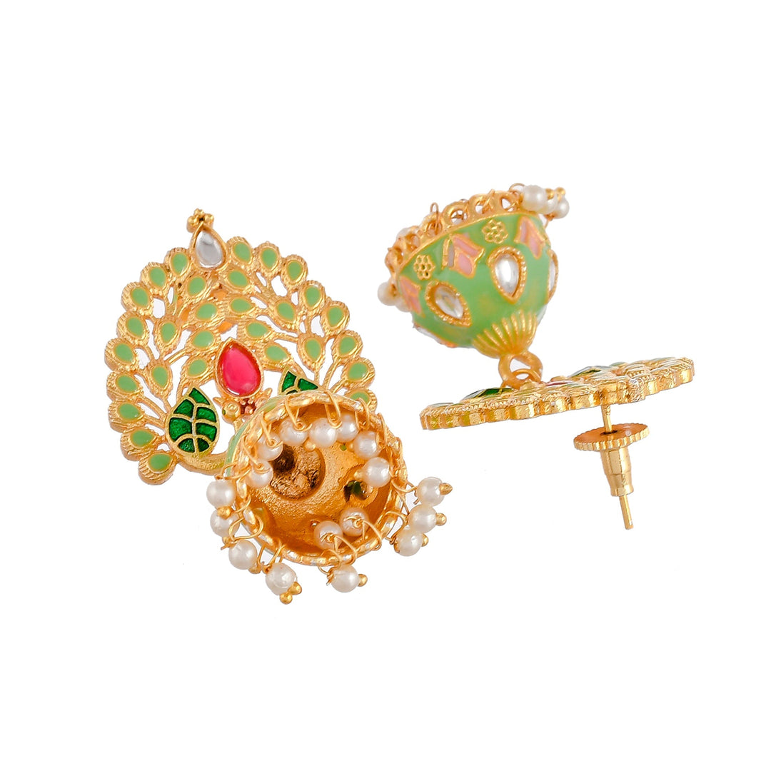 Dastoor Peacock Style Earring