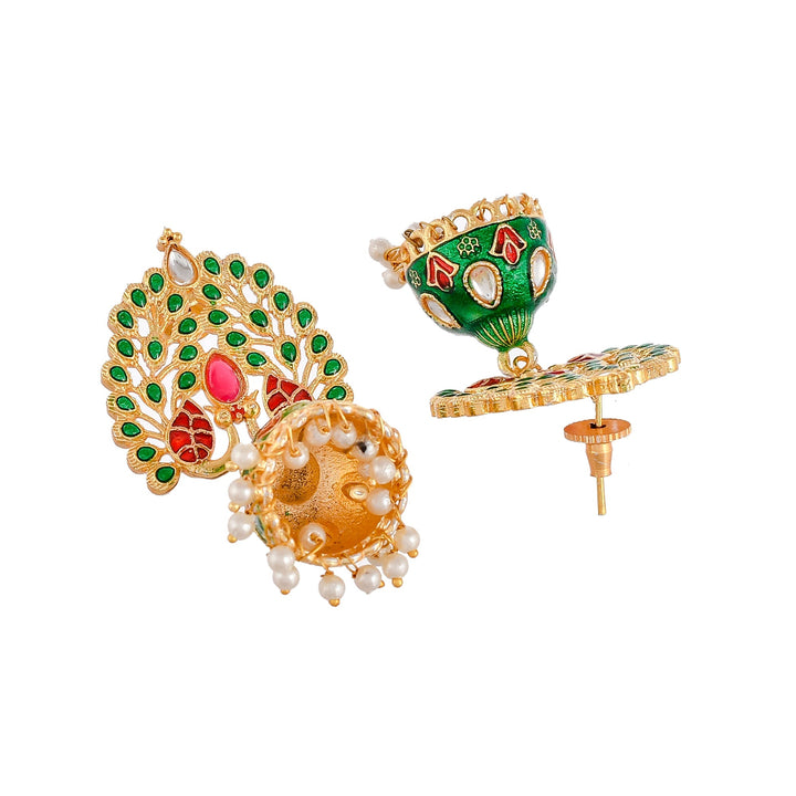 Dastoor Peacock Style Earring