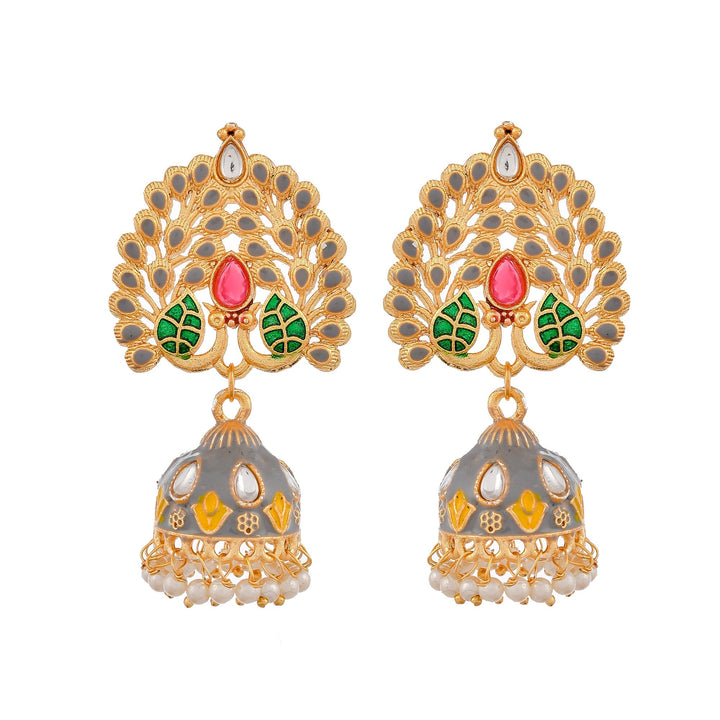 Dastoor Peacock Style Earring