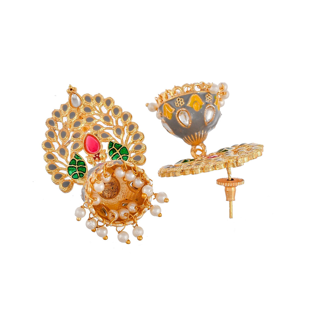 Dastoor Peacock Style Earring