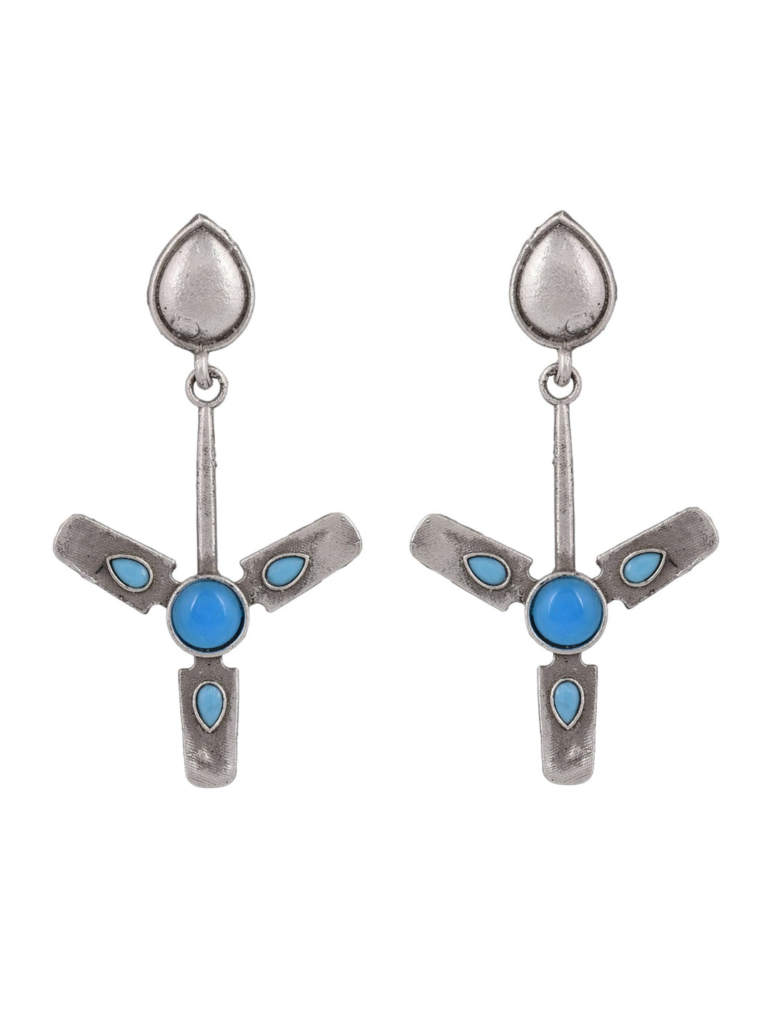 Skyline Symphony Oxidized Earring