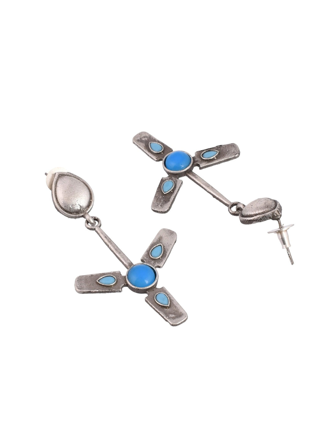 Skyline Symphony Oxidized Earring