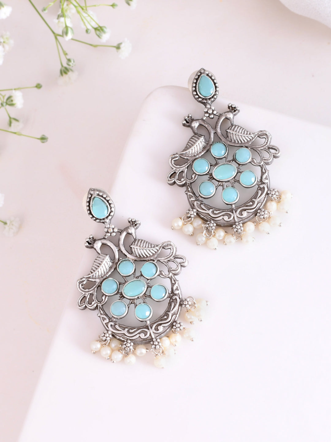 Silver Turquoise Earring