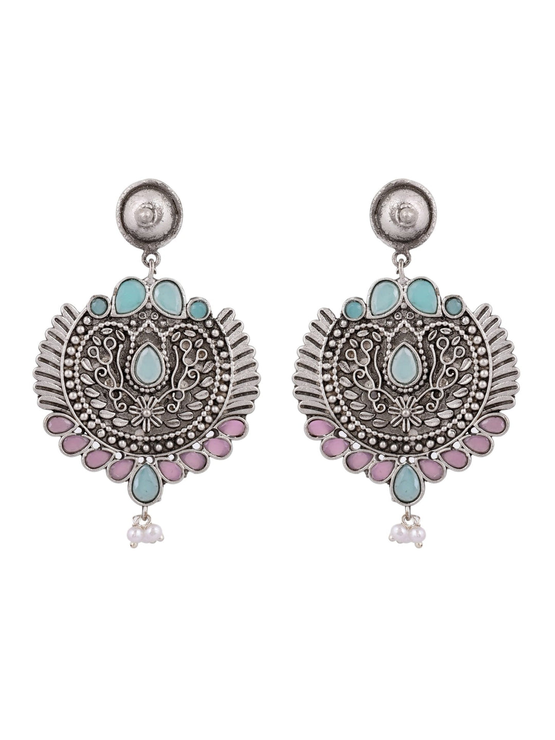 Seafoam Sparkle Studs