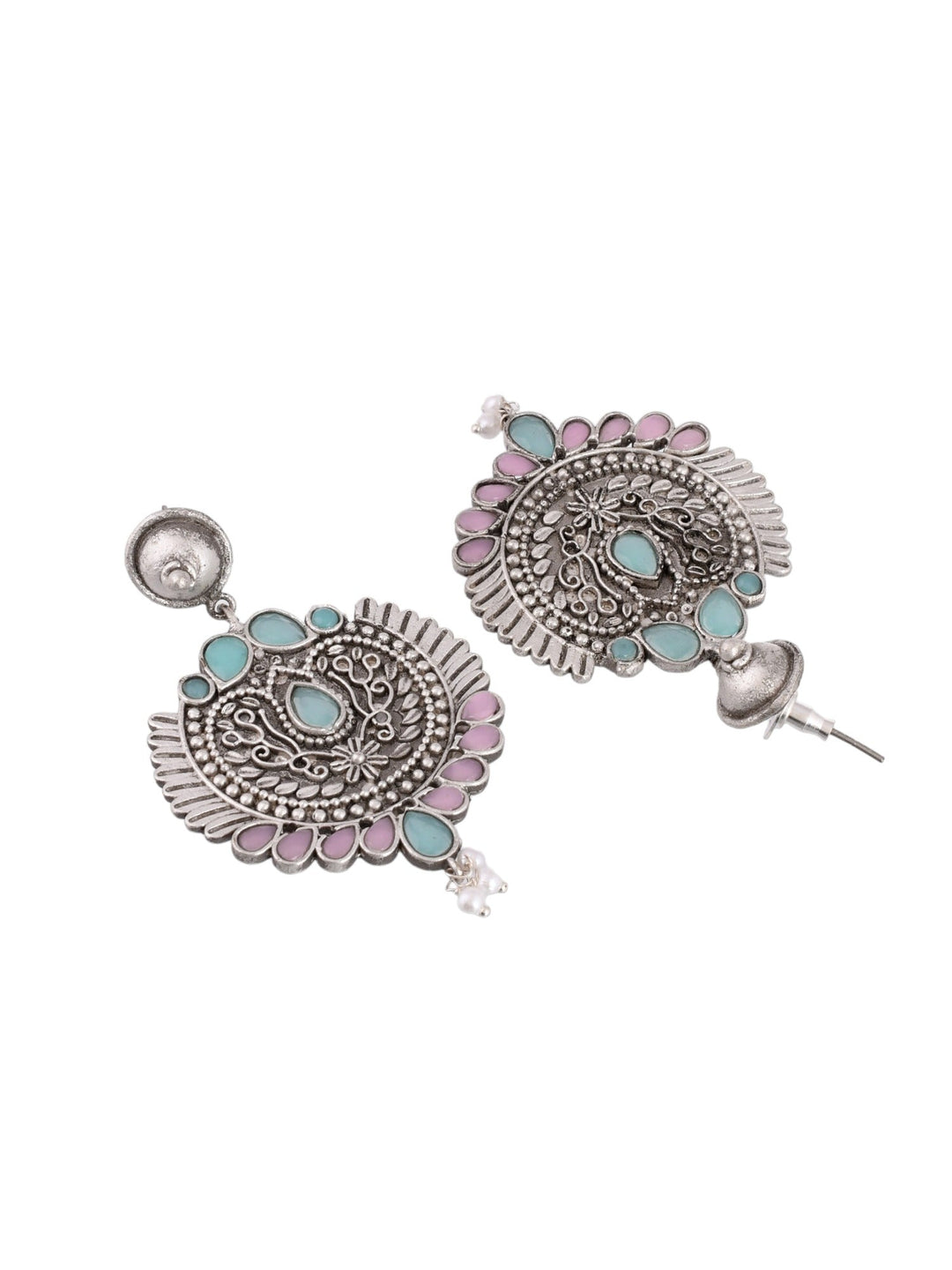 Seafoam Sparkle Studs