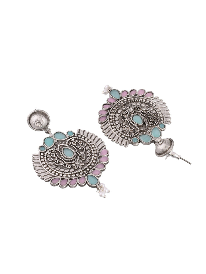 Seafoam Sparkle Studs