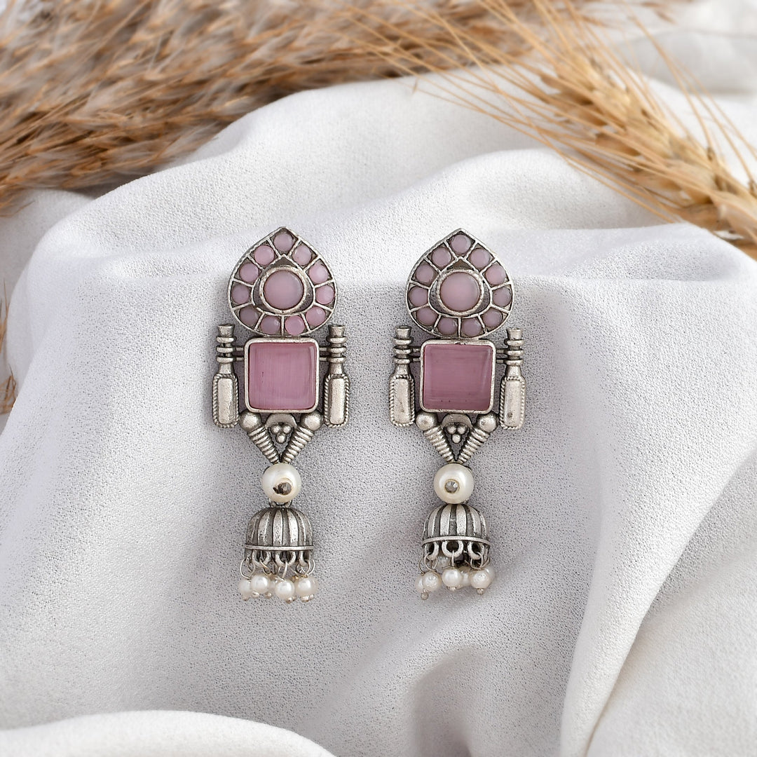 Pink Vintage Grace Earring