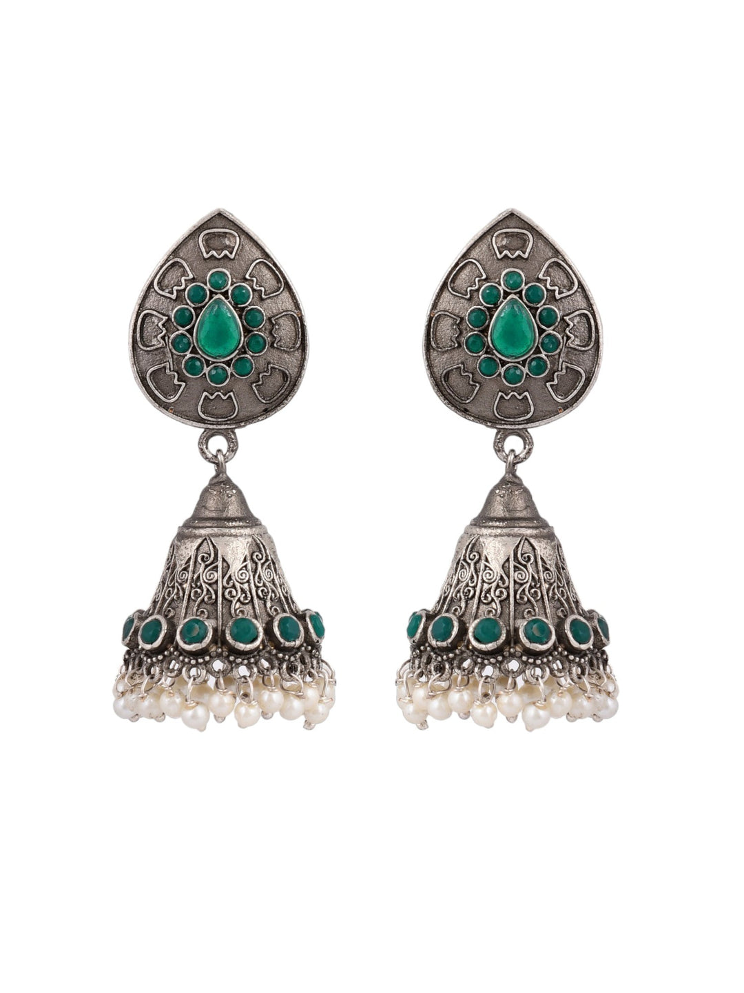 Dark Jade Delight Earring