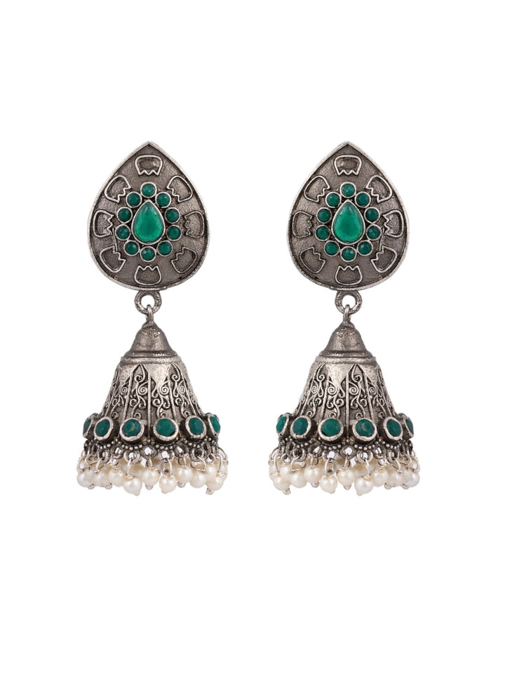 Dark Jade Delight Earring
