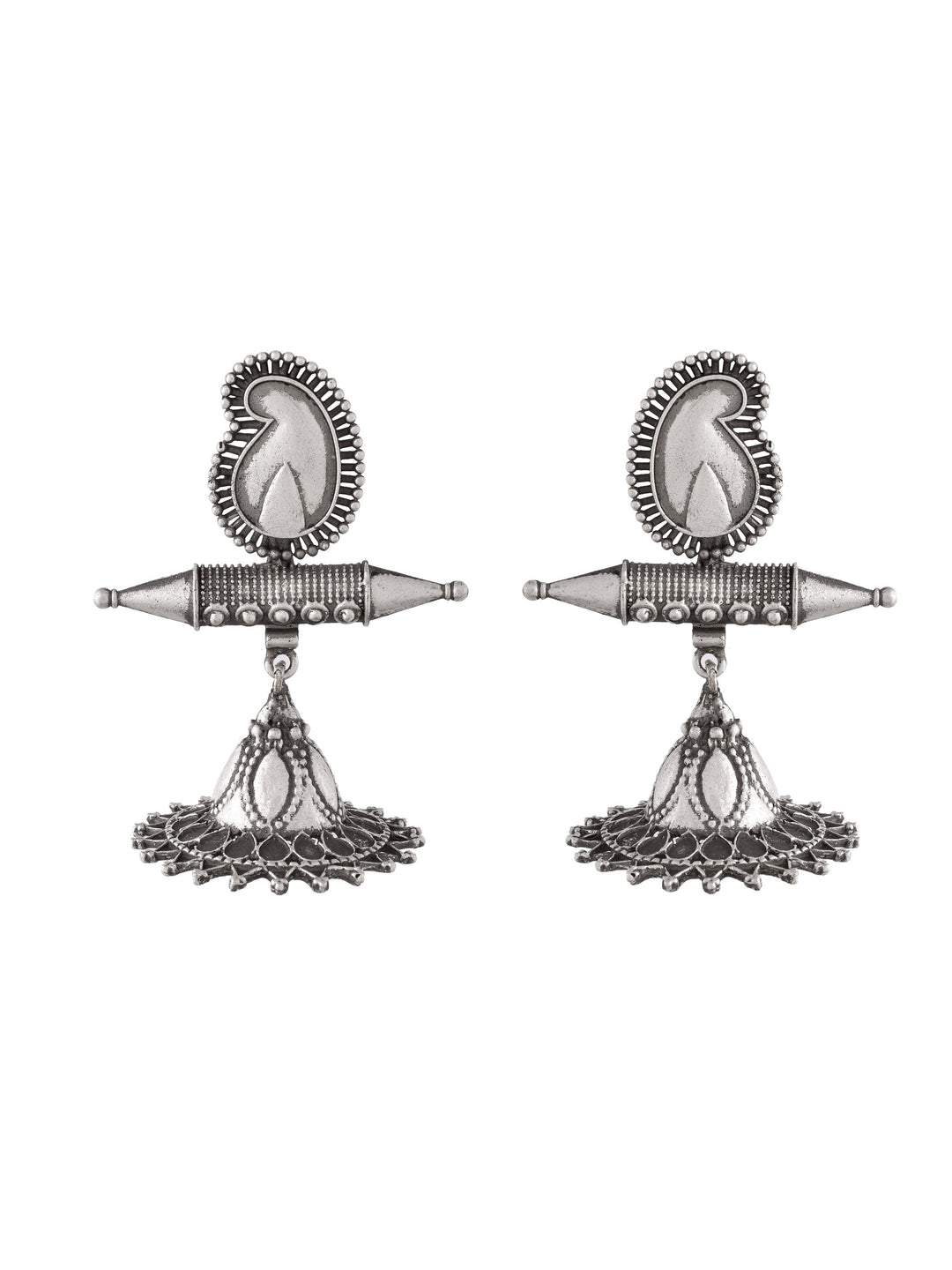 Moonlit Silver Earring