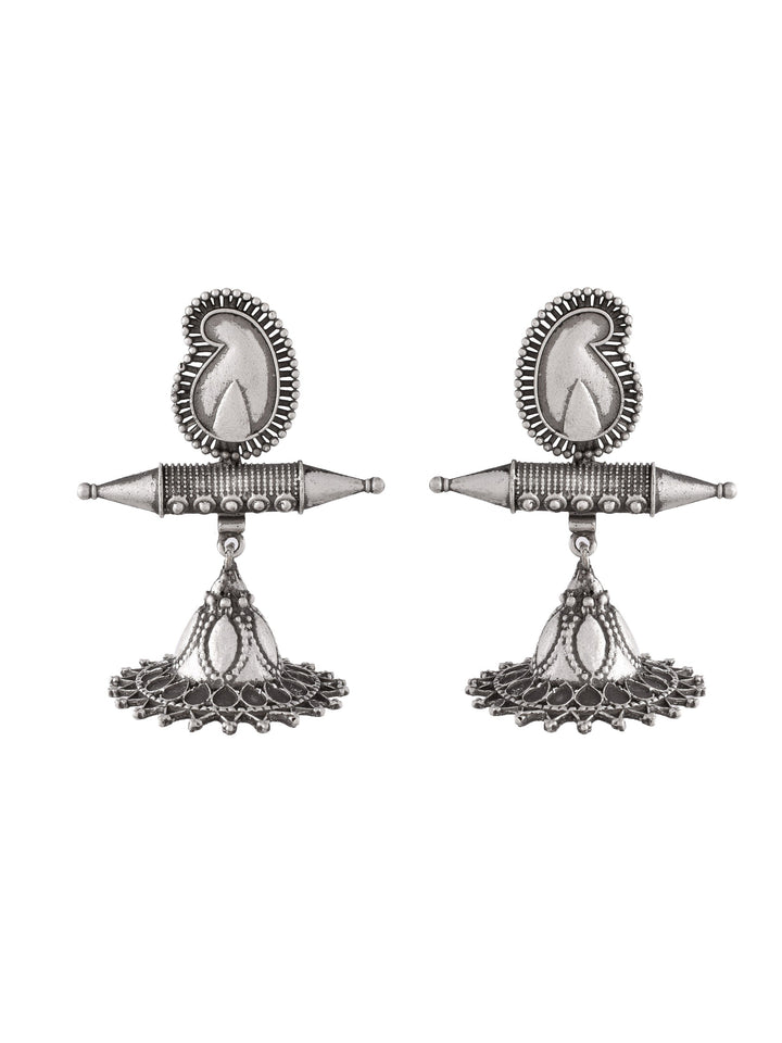 Moonlit Silver Earring