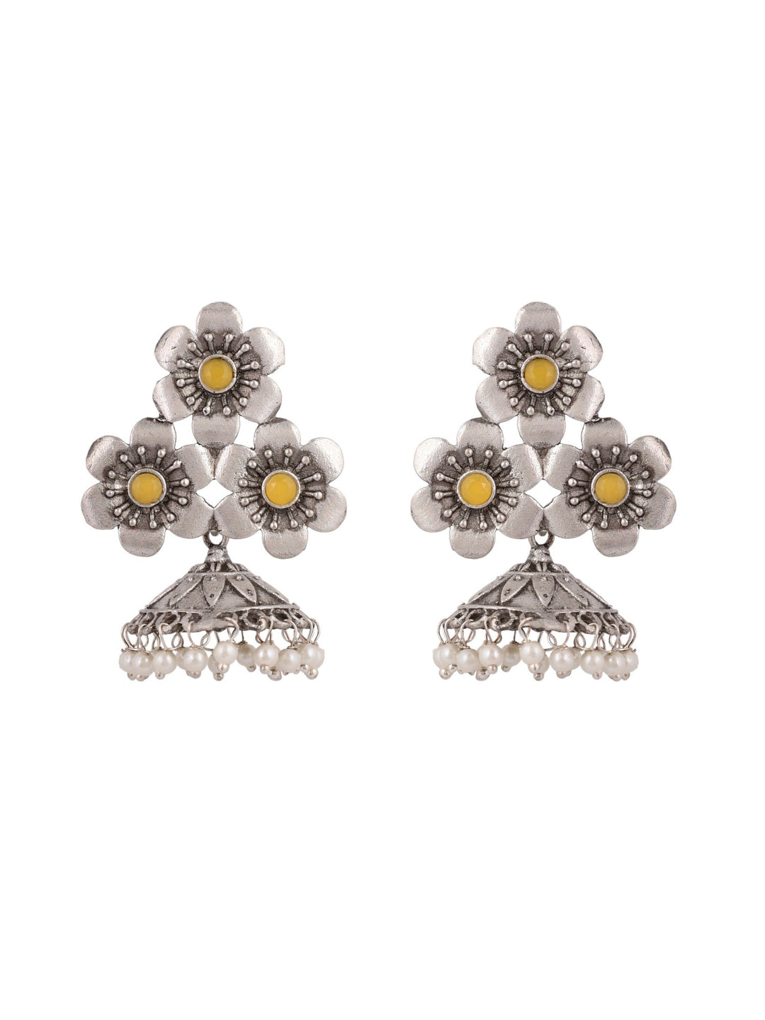 Sunflower Charm Studs