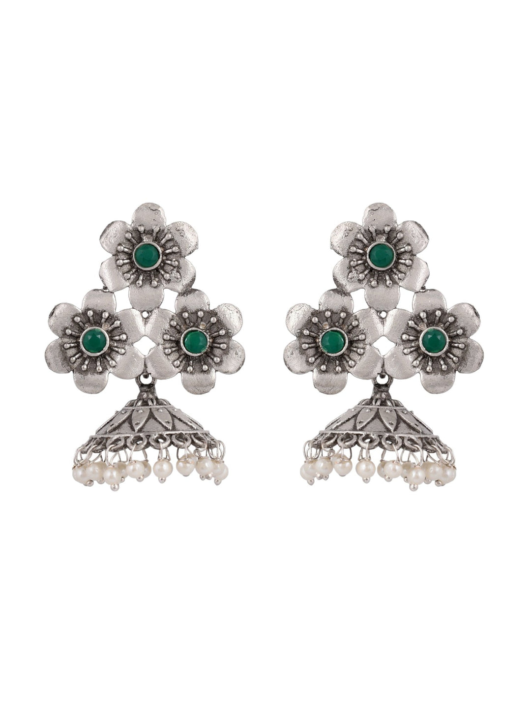 Mint Bloom Studs