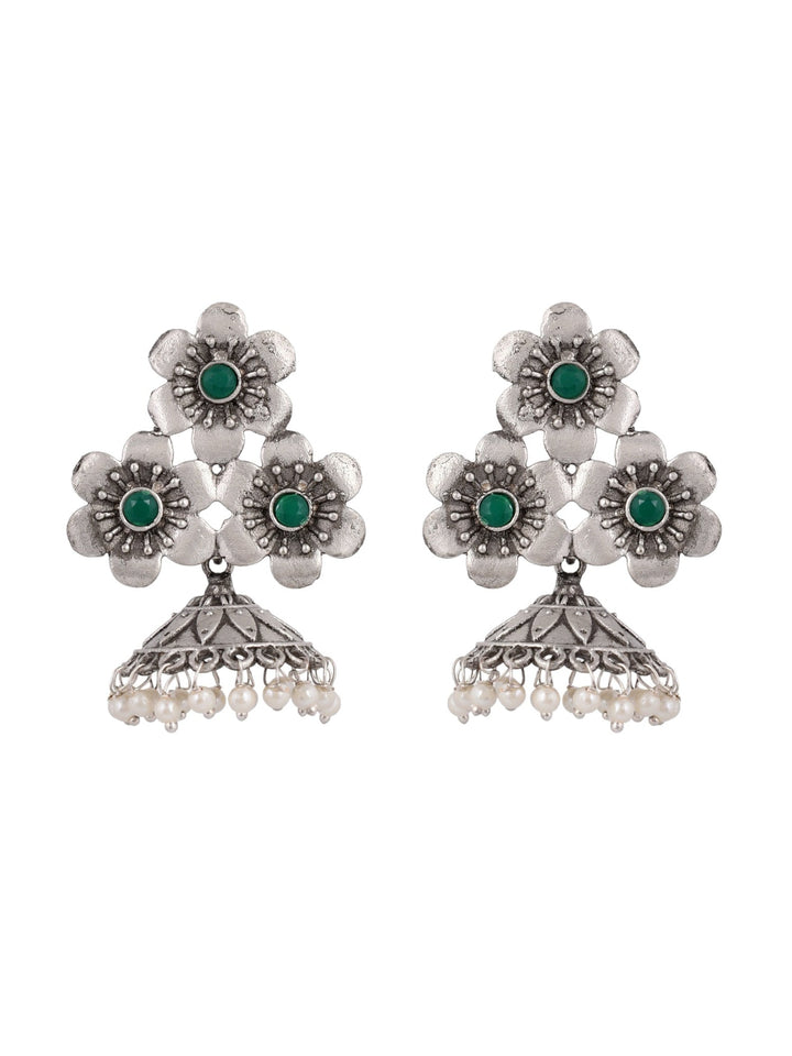 Mint Bloom Studs