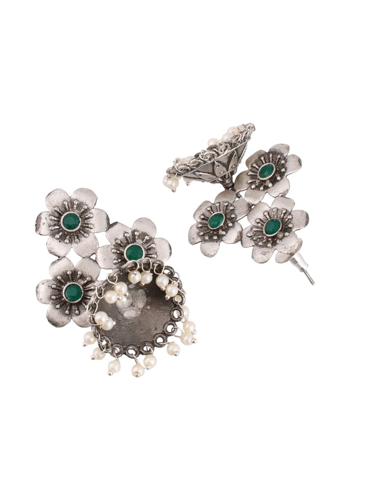 Mint Bloom Studs