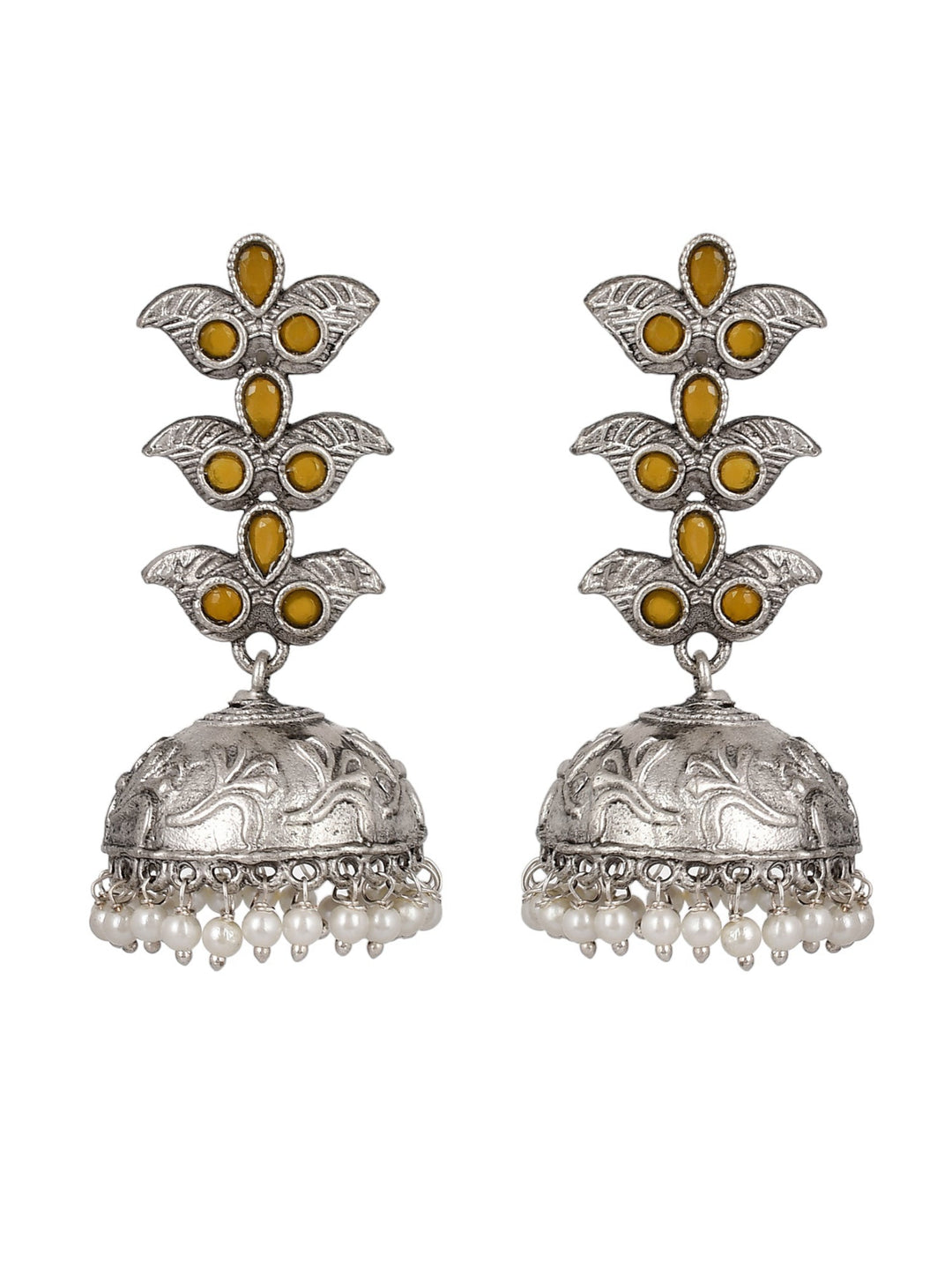 Sunny Silver Spirals