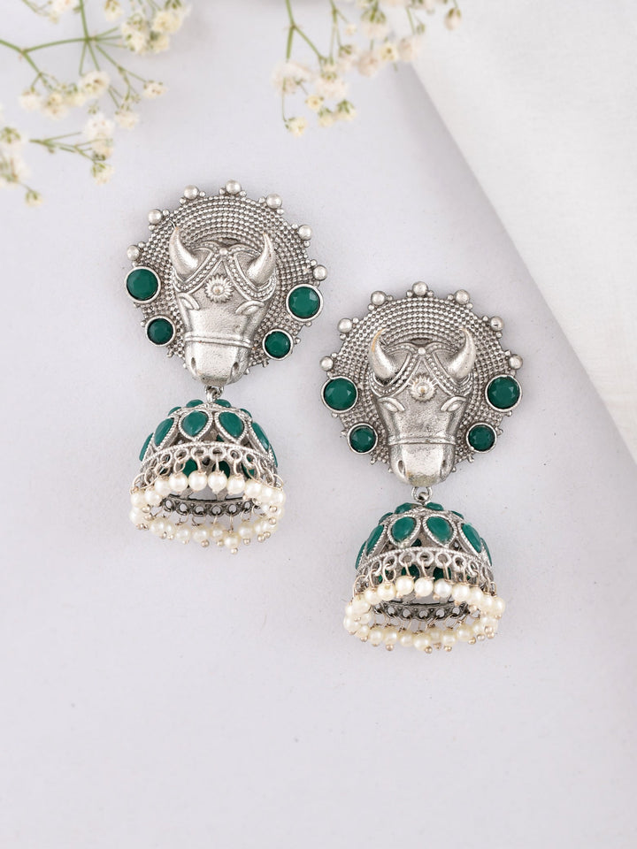 Green Grazers Earrings